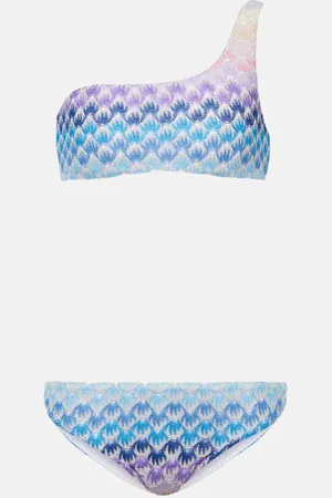 Missoni One-shoulder bikini top