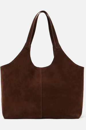 Aesther Ekme Cabas Supple XL suede tote bag