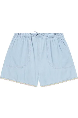 ZIMMERMANN Halcyon denim shorts