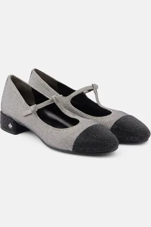 Tory Burch Embellished Mary Jane flats