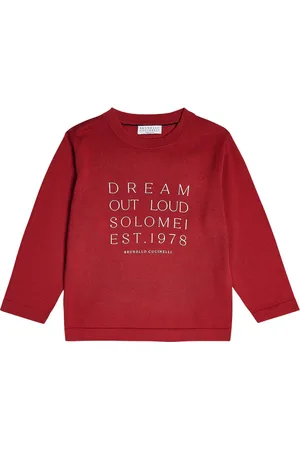 Brunello Cucinelli Printed cotton jersey sweater