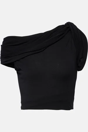 Rick Owens Sienna jersey crop top
