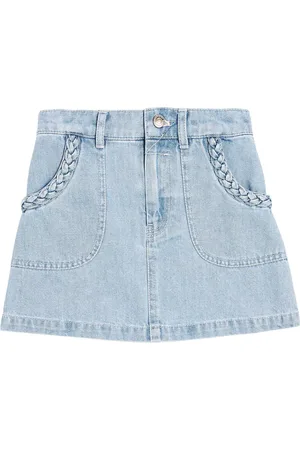 ZIMMERMANN August denim skirt