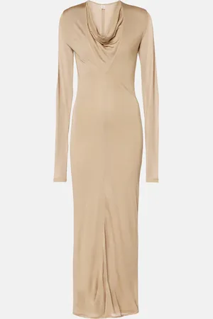 Totême Draped jersey maxi dress