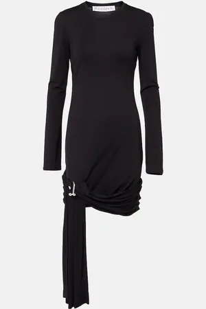 J.W.Anderson Draped jersey midi dress
