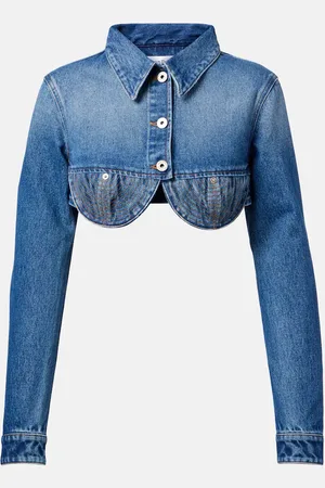 Jean Paul Gaultier Cropped denim jacket