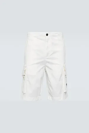 C.P. Company Cotton-blend twill cargo shorts