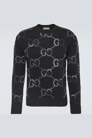 Gucci GG intarsia wool-blend sweater