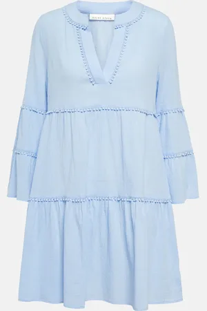 Heidi Klein Cap Mala pom-pom cotton tunic