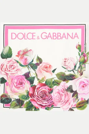 Dolce & Gabbana Floral silk scarf