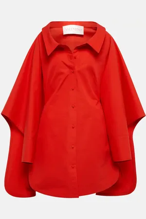 VALENTINO Tailored cotton minidress