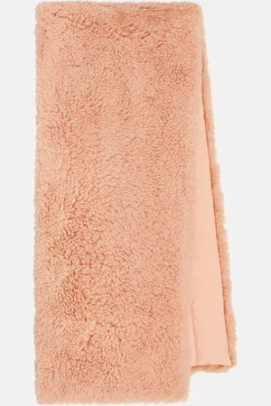 YVES SALOMON Padded shearling scarf