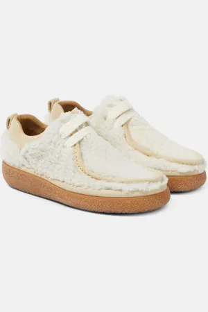 Ami Lace-up shearling loafers