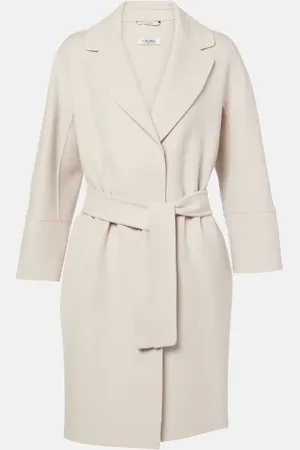 Max Mara Arona wool wrap coat