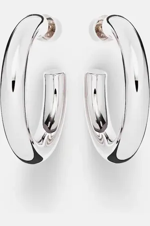 Jennifer Fisher Samira Mini 14kt gold-plated hoop earrings