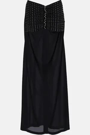 Paco rabanne Embellished maxi skirt
