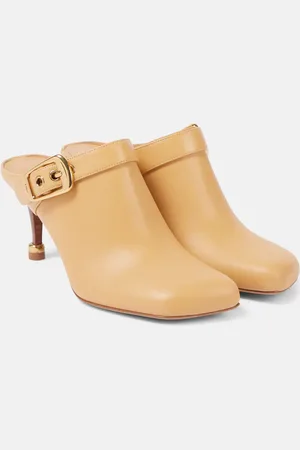 Chloé Andrea leather mules