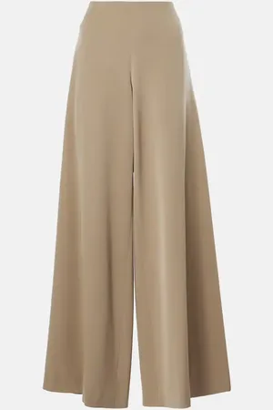 The Row Dela wool wide-leg pants