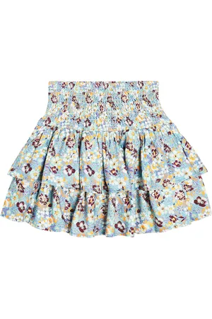 Molo Bonita floral cotton-blend skirt