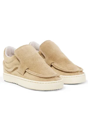 PèPè Scamosciato leather slip-on shoes