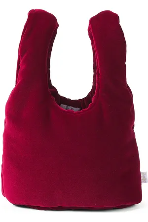Il gufo Velvet bucket bag