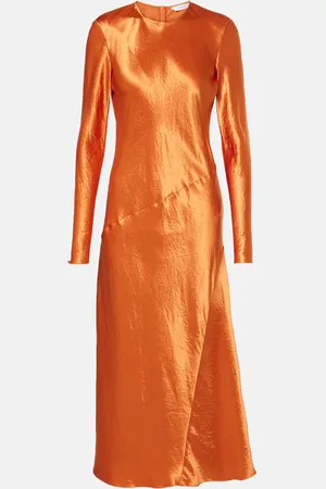 Max Mara Elogio satin maxi dress