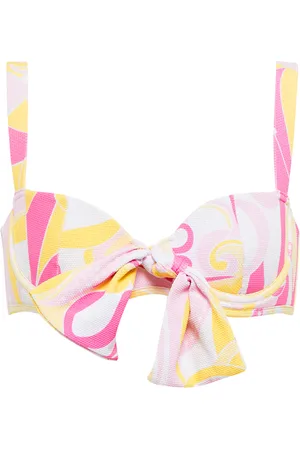 ALEXANDRA MIRO Clara printed bikini top