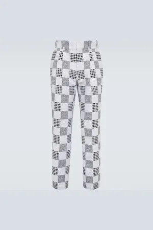 Kenzo Patchwork straight-leg pants