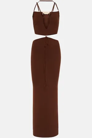 AYA MUSE Reis cutout maxi dress