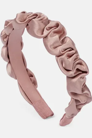 Jennifer Behr Lia silk satin headband