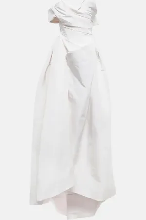 Vivienne Westwood Bridal Freyja one-shoulder silk gown