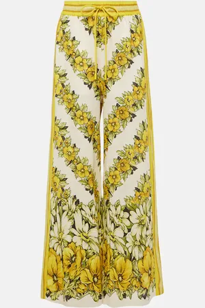 ALÉMAIS Gisela linen wide-leg pants