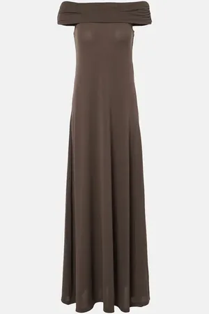 FAITHFULL THE BRAND Sophie off-shoulder maxi dress