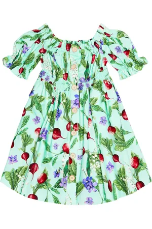 Dolce & Gabbana Printed cotton dress