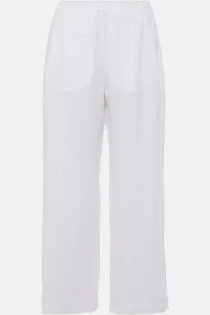 Velvet Lola linen wide-leg pants