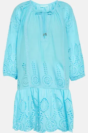 Melissa Odabash Ashley broderie anglaise cotton kaftan