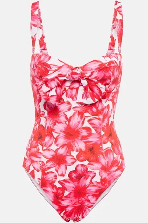 ALEXANDRA MIRO Carla printed swimsuit