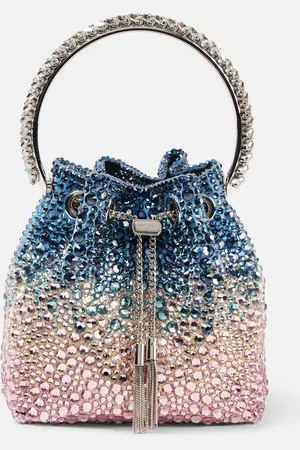 Jimmy Choo Bon Bon embellished bucket bag