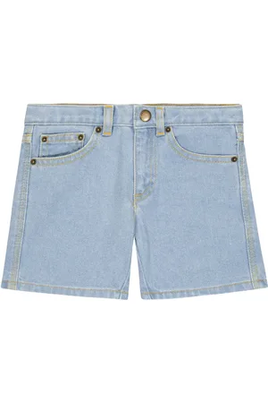 BONPOINT Corey logo denim shorts