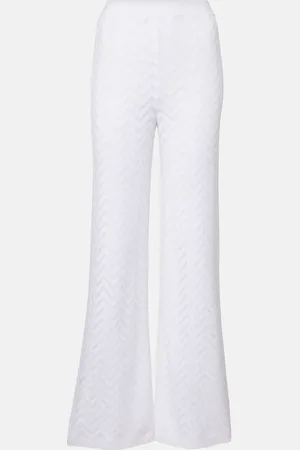 Missoni Cotton-blend wide-leg pants