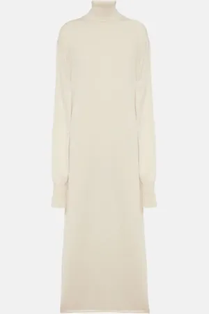 Jil Sander Knitted cashmere midi dress