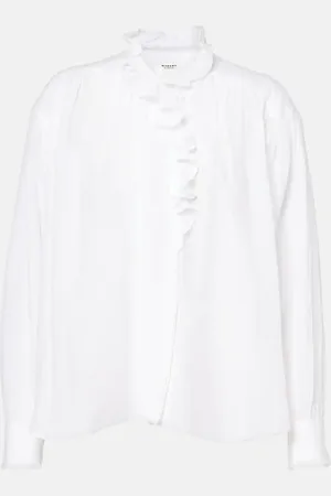 Marant Etoile Etoile cotton-blend pajama shirt