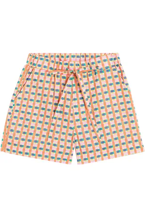 PAADE Falter checked cotton shorts