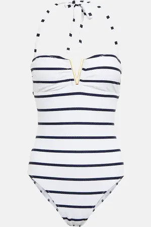 Heidi Klein Long Island striped swimsuit