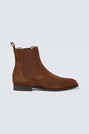 Manolo Blahnik Delsa suede Chelsea boots