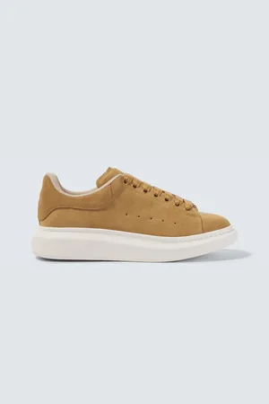 Alexander McQueen Oversized suede sneakers