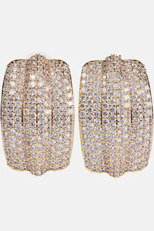 Self-Portrait Crystal-embellished earrings