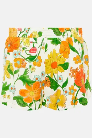 Stella McCartney Printed mid-rise shorts