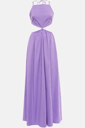 Staud Myla cutout maxi dress