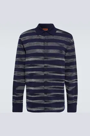Missoni Striped cotton-blend shirt